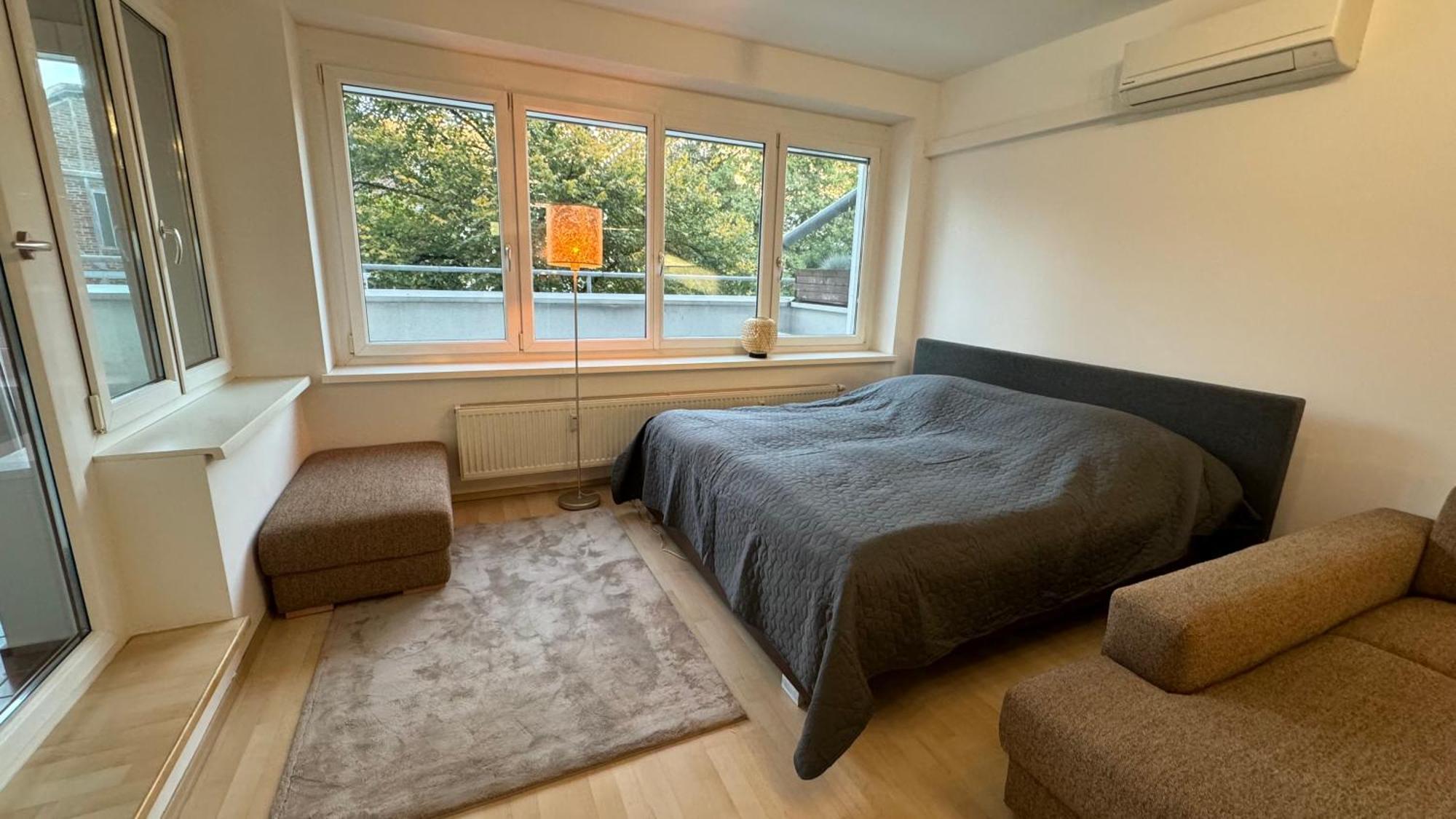 City Apartement Linz Fuer 5 Gaeste Mit Self-Checkin Und Kueche Buitenkant foto
