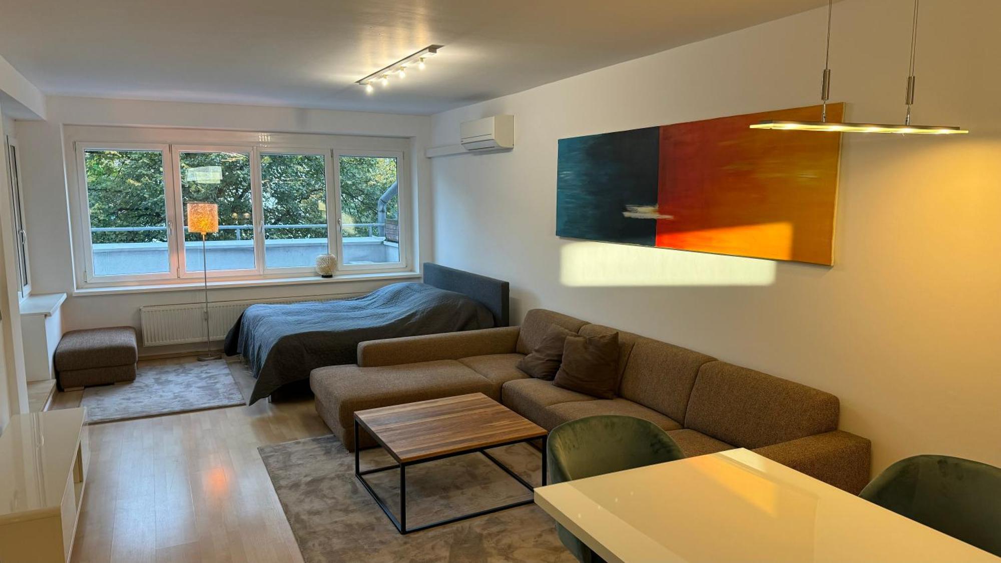 City Apartement Linz Fuer 5 Gaeste Mit Self-Checkin Und Kueche Buitenkant foto