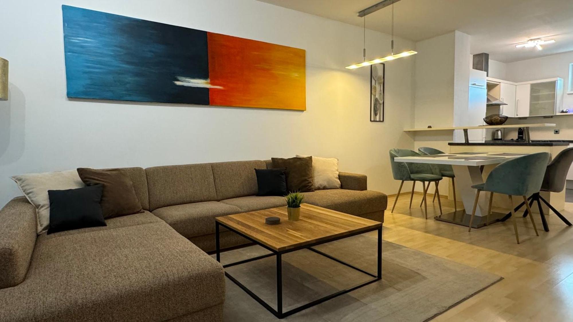 City Apartement Linz Fuer 5 Gaeste Mit Self-Checkin Und Kueche Buitenkant foto