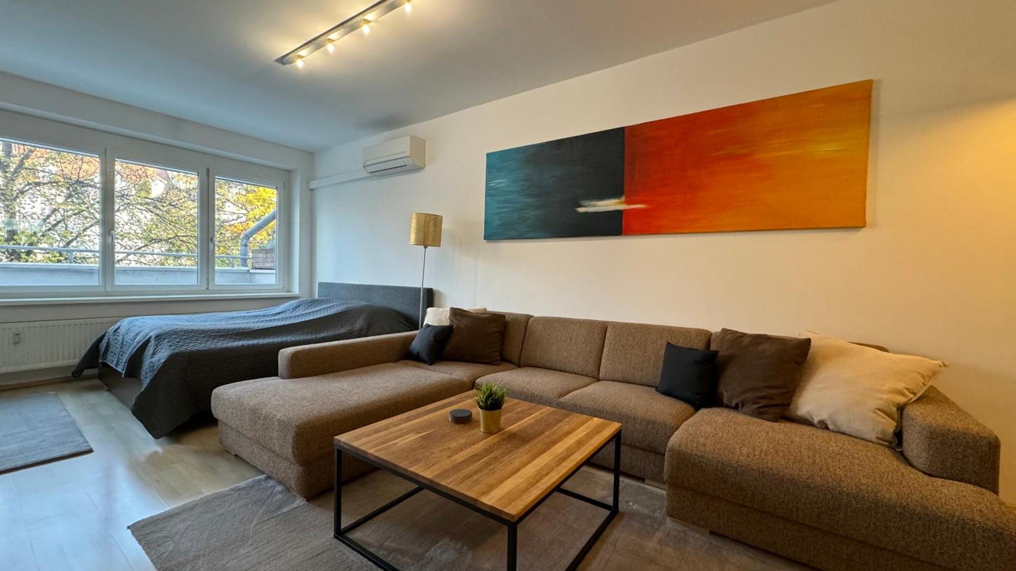 City Apartement Linz Fuer 5 Gaeste Mit Self-Checkin Und Kueche Buitenkant foto