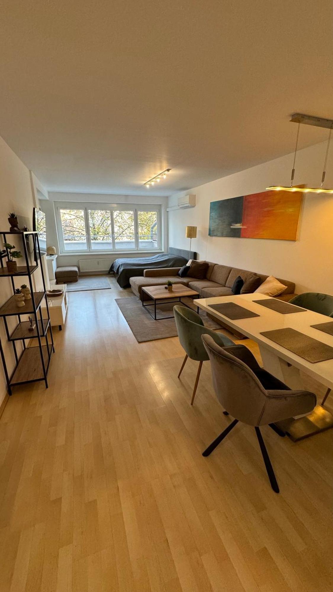 City Apartement Linz Fuer 5 Gaeste Mit Self-Checkin Und Kueche Buitenkant foto